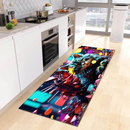 Kitchen 3D Animal Tiger Entrance Floor Mat - Floor Mat - Essential Rugs - Mad Fly Essentials