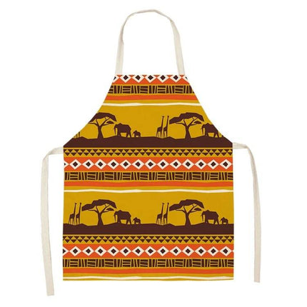 African Style Pinafore Bib Apron Kitchen Essentials - Kitchen Essentials - RIANCY - Mad Fly Essentials