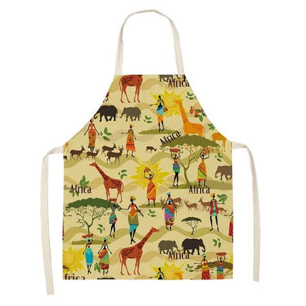 African Style Pinafore Bib Apron Kitchen Essentials - Kitchen Essentials - RIANCY - Mad Fly Essentials