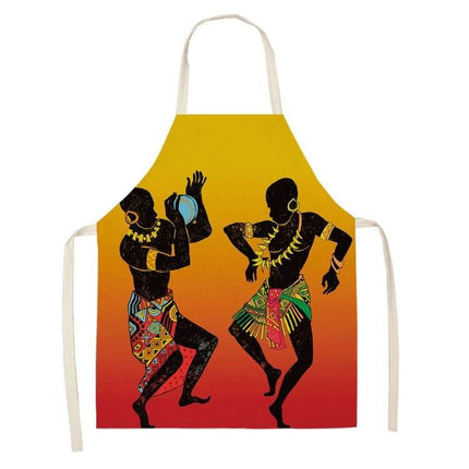 African Style Pinafore Bib Apron Kitchen Essentials - Kitchen Essentials - RIANCY - Mad Fly Essentials