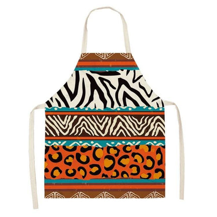 Kitchen African Style Pinafore Bib Aprons - Mad Fly Essentials