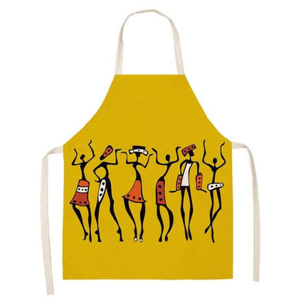 African Style Pinafore Bib Apron Kitchen Essentials - Kitchen Essentials - RIANCY - Mad Fly Essentials