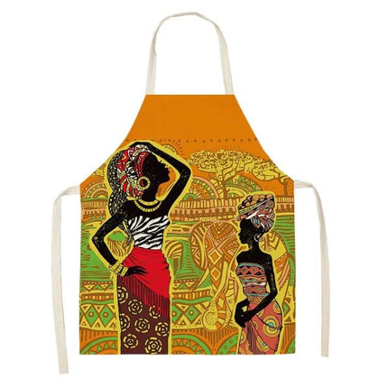 African Style Pinafore Bib Apron Kitchen Essentials - Kitchen Essentials - RIANCY - Mad Fly Essentials