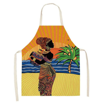 African Style Pinafore Bib Apron Kitchen Essentials - Kitchen Essentials - RIANCY - Mad Fly Essentials