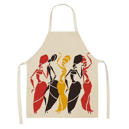 African Style Pinafore Bib Apron Kitchen Essentials - Kitchen Essentials - RIANCY - Mad Fly Essentials