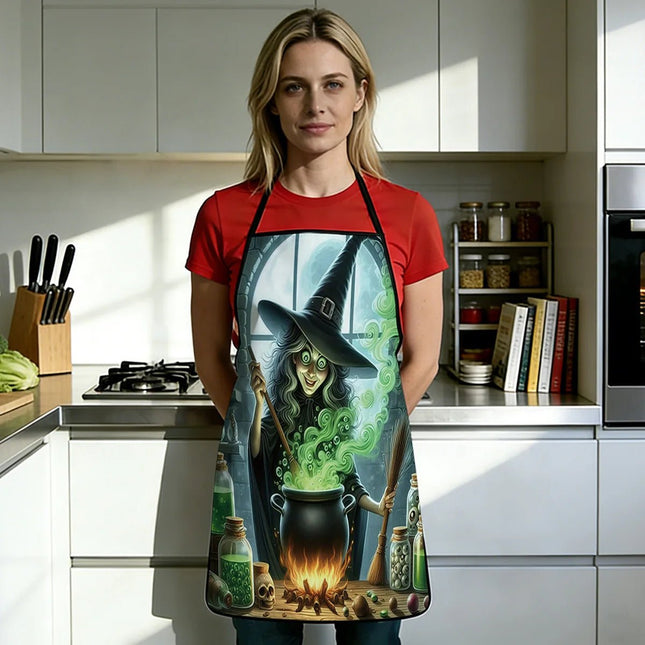 Kitchen Apron Avocado Tropical Linen Apron - Kitchen Apron - Sun Home - Mad Fly Essentials