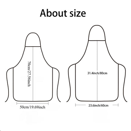 Kitchen Apron Avocado Tropical Linen Apron - Kitchen Apron - Sun Home - Mad Fly Essentials
