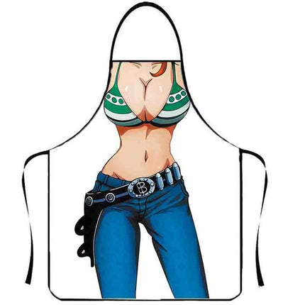 Kitchen Apron Funny Stainproof BBQ Apron - Kitchen Apron - Party Essentials - Mad Fly Essentials