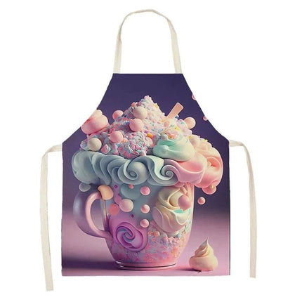 Kitchen Apron Sweet Candy Lollipop Decor - Kitchen Apron - JS - Mad Fly Essentials