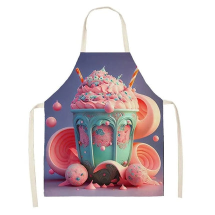 Kitchen Apron Sweet Candy Lollipop Decor - Kitchen Apron - JS - Mad Fly Essentials