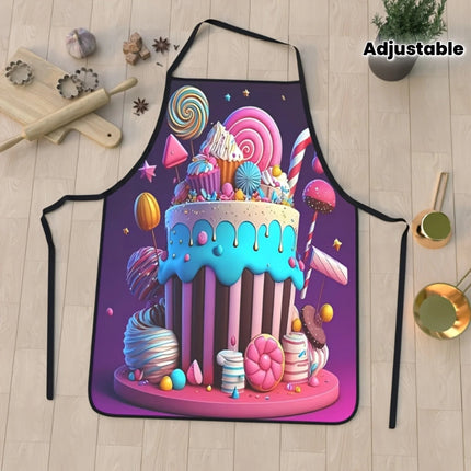 Kitchen Apron Sweet Candy Lollipop Decor - Kitchen Apron - JS - Mad Fly Essentials