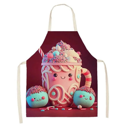 Kitchen Apron Sweet Candy Lollipop Decor - Kitchen Apron - JS - Mad Fly Essentials