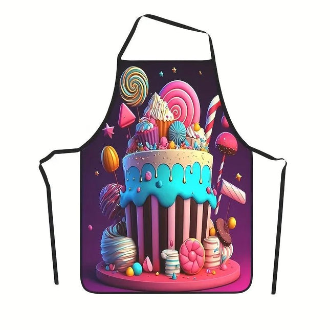 Kitchen Apron Sweet Candy Lollipop Decor - Kitchen Apron - JS - Mad Fly Essentials