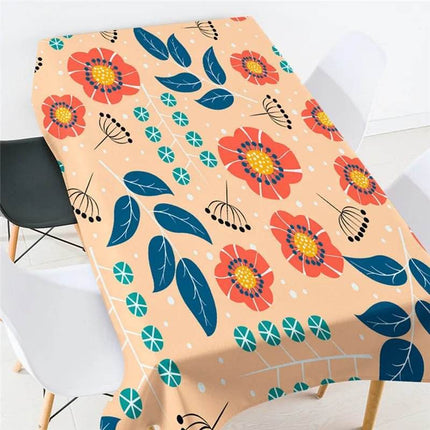 Kitchen Decor Red Rose Floral Rectangular Table Runner - Table Runner - Kitchen Pros - Mad Fly Essentials