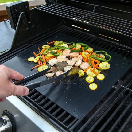 Kitchen Essentials 1-5pc Heat Resistant BBQ Grill Mats - Kitchen Essentials - BalmyDays - Mad Fly Essentials