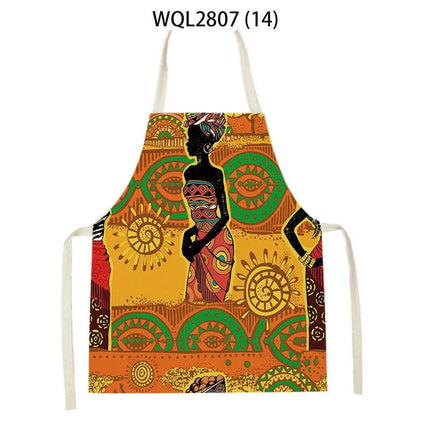 Kitchen Essentials African Style Pinafore Bib Apron - Kitchen Essentials - RIANCY - Mad Fly Essentials