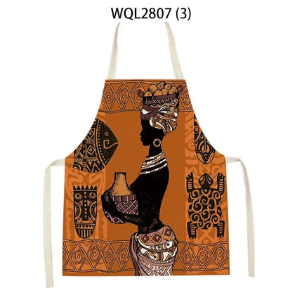 Kitchen Essentials African Style Pinafore Bib Apron - Kitchen Essentials - RIANCY - Mad Fly Essentials