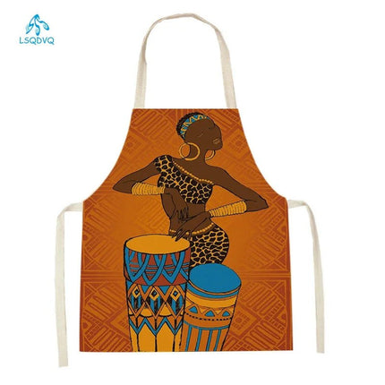 Kitchen Essentials African Style Pinafore Bib Apron - Kitchen Essentials - RIANCY - Mad Fly Essentials