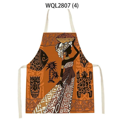 Kitchen Essentials African Style Pinafore Bib Apron - Kitchen Essentials - RIANCY - Mad Fly Essentials