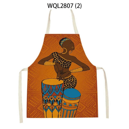 Kitchen Essentials African Style Pinafore Bib Apron - Kitchen Essentials - RIANCY - Mad Fly Essentials