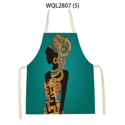 Kitchen Essentials African Style Pinafore Bib Apron - Kitchen Essentials - RIANCY - Mad Fly Essentials
