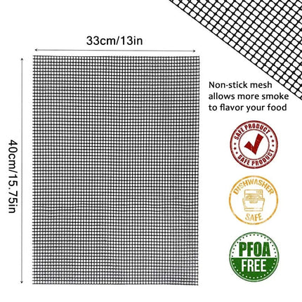 Kitchen Essentials Balmydays BBQ Non-Stick Grill Mats - Kitchen Essentials - BalmyDays - Mad Fly Essentials