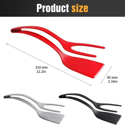 Kitchen Essentials Easy 2-in-1 Egg Bakeware Grip Flip Tong - Kitchen Essentials - UOSU - Mad Fly Essentials
