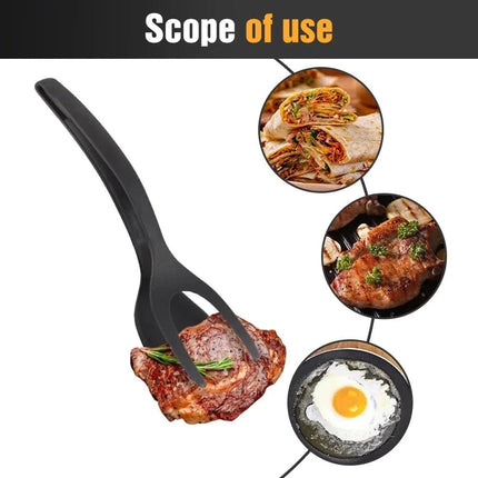 Kitchen Essentials Easy 2-in-1 Egg Bakeware Grip Flip Tong - Kitchen Essentials - UOSU - Mad Fly Essentials