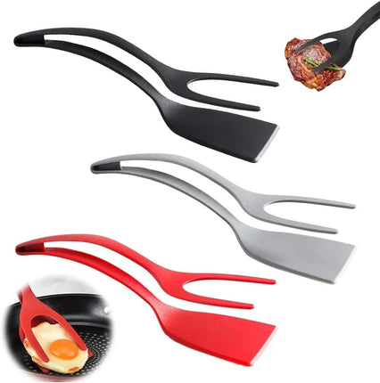 Kitchen Essentials Easy 2-in-1 Egg Bakeware Grip Flip Tong - Kitchen Essentials - UOSU - Mad Fly Essentials