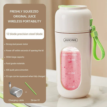 Kitchen Essentials Electric Mini Blender Fruit Mixer Juicer - Kitchen Essentials - LESHP - Mad Fly Essentials