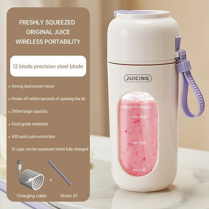 Kitchen Essentials Electric Mini Blender Fruit Mixer Juicer - Kitchen Essentials - LESHP - Mad Fly Essentials