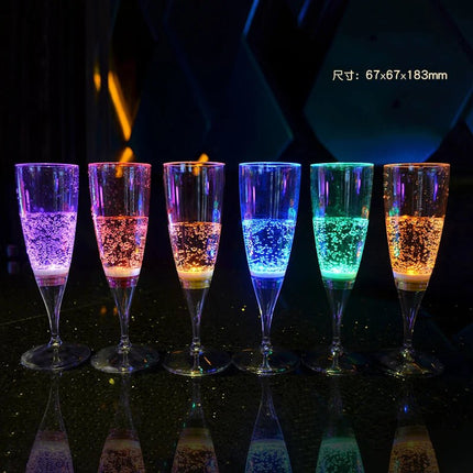 Kitchen Essentials LED Luminous Cocktail Glass 6pcs - Kitchen Essentials - Trisdar - Mad Fly Essentials