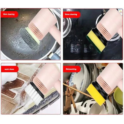 Kitchen Essentials Multifunctional USB Household Scrubber Brush - Kitchen Essentials - Kitchen Pros - Mad Fly Essentials