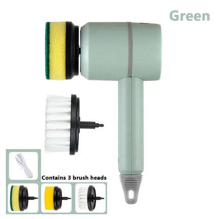 Kitchen Essentials Multifunctional USB Household Scrubber Brush - Kitchen Essentials - Kitchen Pros - Mad Fly Essentials