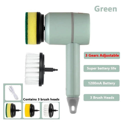 Kitchen Essentials Multifunctional USB Household Scrubber Brush - Kitchen Essentials - Kitchen Pros - Mad Fly Essentials