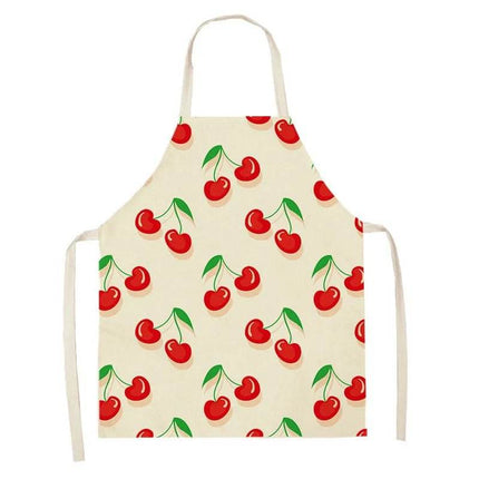Fruit Pattern Summer Pinafore Kitchen Apron - Kitchen Apron - Kitchen Pros - Mad Fly Essentials