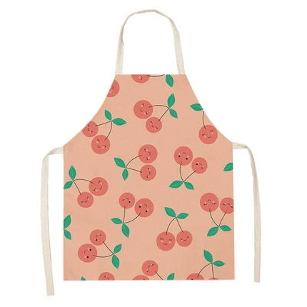 Fruit Pattern Summer Pinafore Kitchen Apron - Kitchen Apron - Kitchen Pros - Mad Fly Essentials