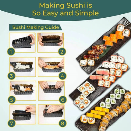 Kitchen Gadget 10pc/set DIY Kitchen Sushi Making Kit - Kitchen Gadget - Sushi Tools - Mad Fly Essentials