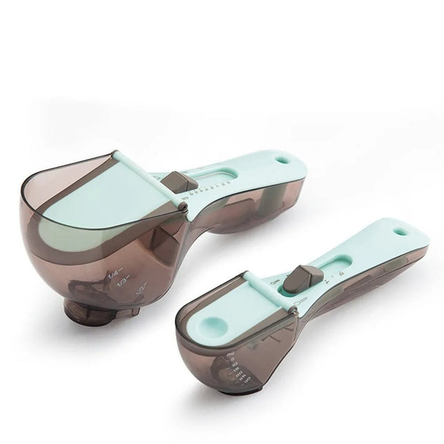 Kitchen Gadget 2pc 30-130ml Adjustable Measuring Spoon Set - Kitchen Gadget - Tagle - Mad Fly Essentials