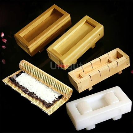 Kitchen Gadget Bamboo White Sushi Mold Bento Sushi Tools - Kitchen Gadget - Sushi Tools - Mad Fly Essentials