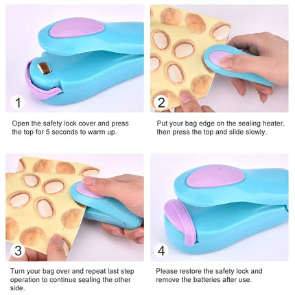 Kitchen Gadget Heat Sealing Mini Vaccuum Sealer - Kitchen Gadget - Jore Fitool - Mad Fly Essentials