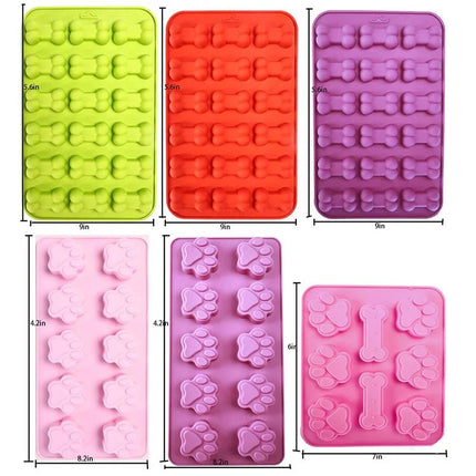 Kitchen Gadget Puppy Dog Paw Bone Ice Cube Dessert Molds - Kitchen Gadget - Amebrond - Mad Fly Essentials