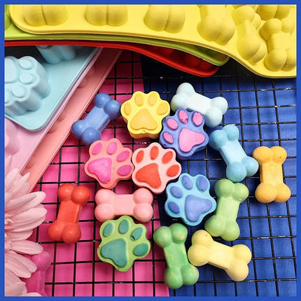 Kitchen Gadget Puppy Dog Paw Bone Ice Cube Dessert Molds - Kitchen Gadget - Amebrond - Mad Fly Essentials