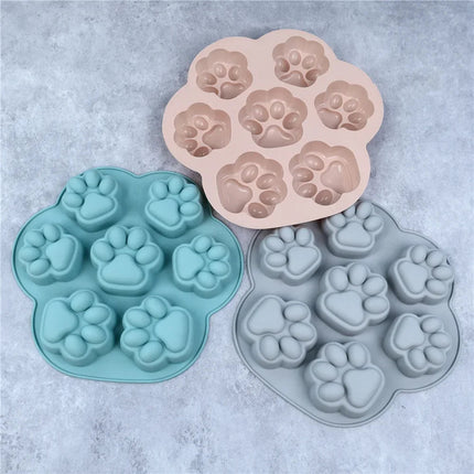 Kitchen Gadget Puppy Dog Paw Bone Ice Cube Dessert Molds - Kitchen Gadget - Amebrond - Mad Fly Essentials