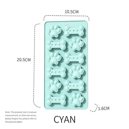 Kitchen Gadget Puppy Dog Paw Bone Ice Cube Dessert Molds - Kitchen Gadget - Amebrond - Mad Fly Essentials