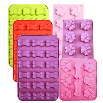 Kitchen Gadget Puppy Dog Paw Bone Ice Cube Dessert Molds - Kitchen Gadget - Amebrond - Mad Fly Essentials