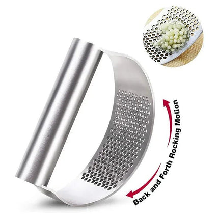 Kitchen Gadget Stainless Garlic Crusher - Kitchen Gadget - Andralyn - Mad Fly Essentials