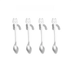 4PCS silver