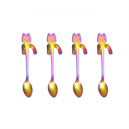 Kitchen Gadget Stainless Steel Mini Cat Spoon - Kitchen Gadget - VanKood - Mad Fly Essentials
