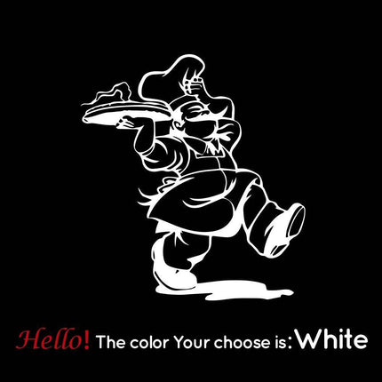 Kitchen Italian Chef 3D Wall Sticker - 3D Wall Sticker - BRUP - Mad Fly Essentials